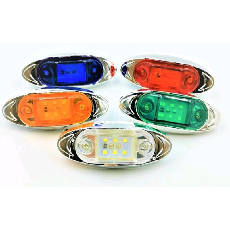 FZ 032 12Volt - 24Volt 6SMD โคมไฟข้าง Assy