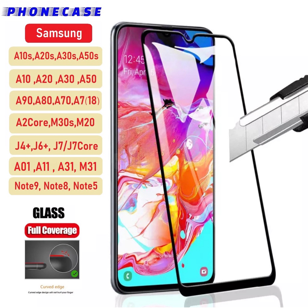 ❌ราคาส่ง❌ ฟิล์มกระจกแบบเต็มจอ Samsung A32 A22 A24 A14 A13 A03 A04 A53 A54 ฟิล์มกระจก Samsung ฟิล์มกั