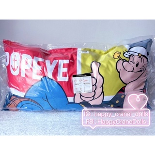 หมอนยาวลายป๊อบอาย Popeye - Long Cushion 🇯🇵นำเข้าจากญี่ปุ่น🇯🇵