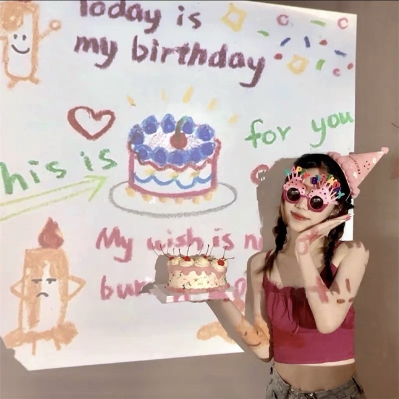 ถ่ายภาพเกาหลี ins 🥳 เครื่องฉายภาพ โปรเจคเตอร์ ปาร์ตี้วันเกิด ไอเดียจัดงานวันเกิดน่ารักๆ🤩🎂✨ เครื่องฉา