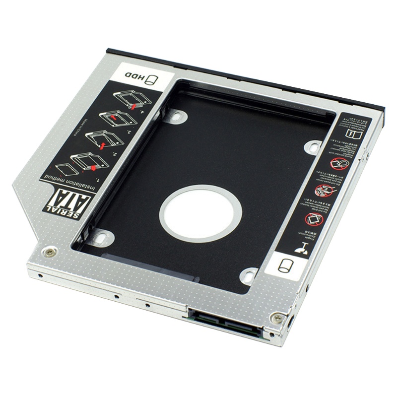 ~ อะแดปเตอร์ถาดแคดดี้ฮาร์ดไดรฟ์ Sata Ssd อลูมิเนียม 12.7 9.5 9.0 มม. 2nd
#8