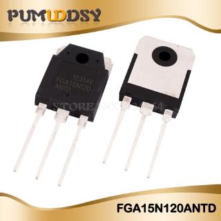 ทรานซิสเตอร์ IGBT FGA15N120ANTD TO3P FGA15N120 15N120 1200V NPT 2 ชิ้น