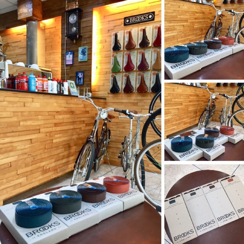 BROOKS ENGLAND: ผ้าพันแฮนด์ BROOKS Cambium Rubber Bar Tape