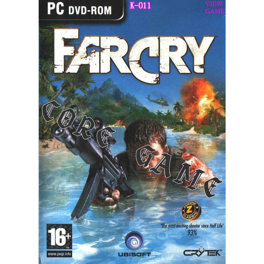 FAR CRY 1 FAR CRY 2 แผ่นเกมส์ แฟลชไดร์ฟ เกมส์คอมพิวเตอร์ PC โน๊ตบุ๊ค