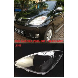 ฝาครอบเลนส์ไฟหน้า แบบเปลี่ยน สําหรับ Toyota avanza 2009 2010 2011