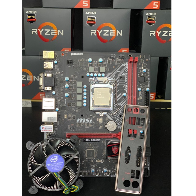 ชุดซีพียูพร้อมเมนบอร์ด i5-6500 MSI H110M GAMING (1151)