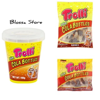 Trolli​ Cola​ Bottles เยลลี่กลิ่นโคล่า​ รสเปรี้ยว​ รูปขวดโคล่า​