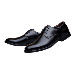 ✨ใส่โค้ด SSS15SEP ลดเพิ่ม 15%✨ Casual shoes รองเท้าคัทชู รองเท้าหนัง สีดำ CA4/BL