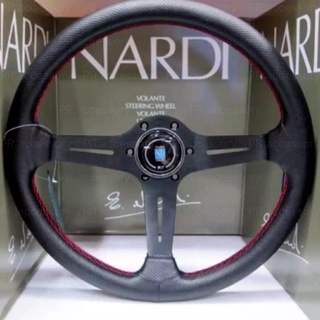 NARDI พวงมาลัย ก้านยก10 cm ด้ายแดง