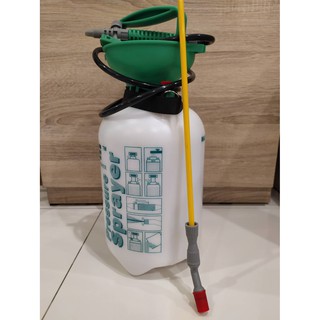 เครื่องพ่นละอองฝอย เครื่องพ่นยาแบบมือโยก สำหรับฉีดพ่นยาฆ่าเชื้อ Pressure Sprayer  ขนาด 5 ลิตร