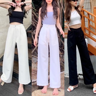 Unpainted.bkk - Mabel pants กางเกงขายาวเอวสูง