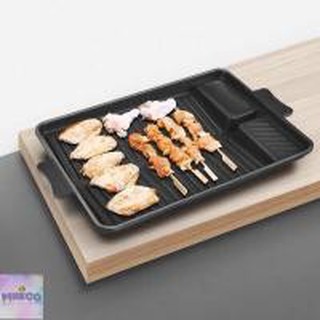 ◙ เตา Korean ◙ กระทะปิ้งย่าง ปิ้งย่างสไตส์เกาหลี ▋ทรงสี่เหลี่ยม ▋ BBQ Grill เตาปิ้งย่าง