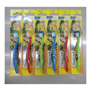 แปรงสีฟันเด็ก Fluocaril BEN10 2-6ปี ขนแปรงมน