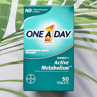 54% OFF ราคา SALE Exp 04/2023 Womens Active Metabolism  Multivitamin/ Multimineral Supplement 50 Tablets (One-A-Day®)