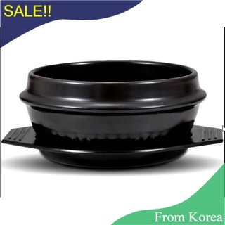 &gt;&gt;พร้อมส่งจากไทย&gt;&gt;뚝배기 หม้อดินเกาหลี +จานรองหม้อ Korean Stone Pot With Tray