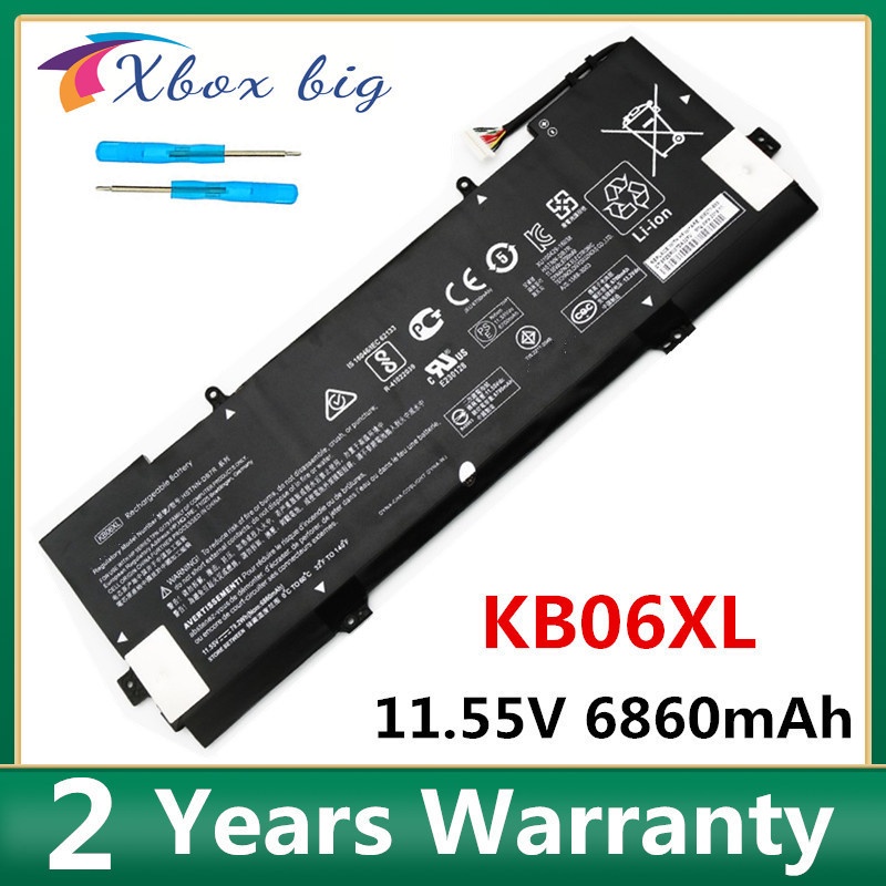 KB06XL แบตเตอรี่สำหรับ Hp Spectre X360 15-BL002XX Z6L01EA Z6K97EA Z6K99EA Z6K96EA Z6L00EA Z6L02EA HS