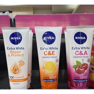 นีเวีย เอ็กซ์ตร้า ไวท์ ซี แอนด์ เอ วิตามิน โลชั่น 180 มล. NIVEA Extra White C and A Vitamin Lotion 180 ml.