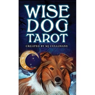 Wise Dog tarot cards แท้ ไพ่ทาโร่ ไพ่ยิปซี ไพ่ออราเคิล รับประกันว่าแท้แน่นอน