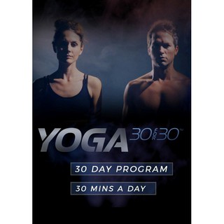 Lauren Eckstrom &amp; Travis Eliot - Yoga 30 for 30 ขนาดไฟล์ 4.56 GB DVD 10 แผ่น ราคา แฟลชไดร์ฟ 450 บาท DVD 590 บาท