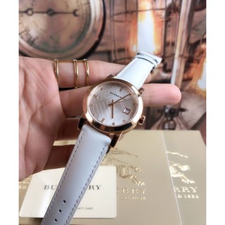 BU9130Burberry The City Leather Diamond Ladies Watch