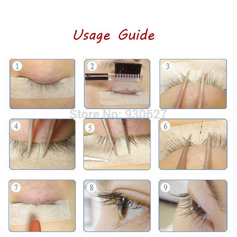 NAVINA แผ่นแปะขนตาปลอม แบบไม่ทอ สําหรับแต่งหน้า จํานวน 6 ชิ้น - รูปที่ 2