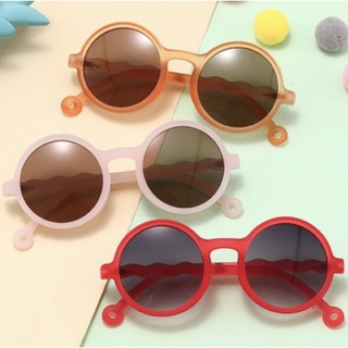 แว่นตากันแดดเด็ก แว่นตาเด็ก กัน UV400 sunglass for boys and girls ของมีพร้อมส่ง คุณภาพดี ราคาโดนใจ ใส่แล้วไม่เจ็บหู สวย