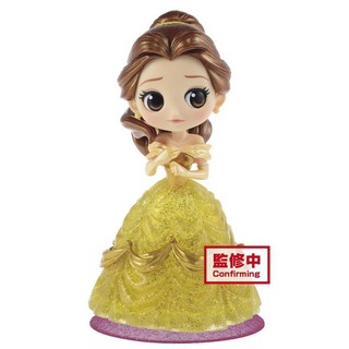 ฟิกเกอร์แท้ Beauty and the Beast Q Posket Glitter Line Belle