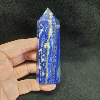 แท่งหินลาพิสลาซูลี ลาพิสลาซูลี หินก้อนลาพิสลาซูลี หินลาพิสลาซูลี(Lapis Lazuli)สูง 9.5 ซม. กว้าง 3.3 ซม. หนา 2.3 ซม.