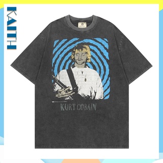 เสื้อยืดคอกลมพร้อมส่ง Nirvana เสื้อยืดลําลอง ผ้าฝ้าย แขนสั้น โอเวอร์ไซซ์ สไตล์วินเทจ สําหรับผู้ชายS-4XL