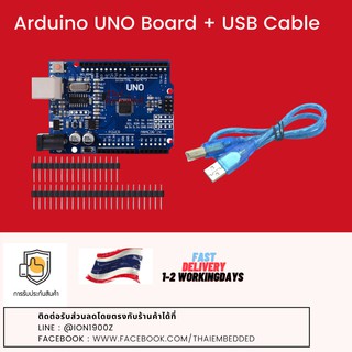 Arduino UNO R3 Board + USB Cable