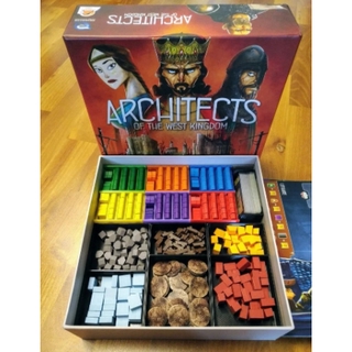 Architects of the West Kingdoms BoardGame: Organizer + Expansion