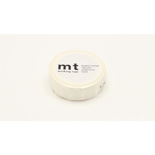 mt masking tape dot white (MT01D367) / เทปตกแต่งวาชิ ลาย dot white แบรนด์ mt masking tape ประเทศญี่ปุ่น