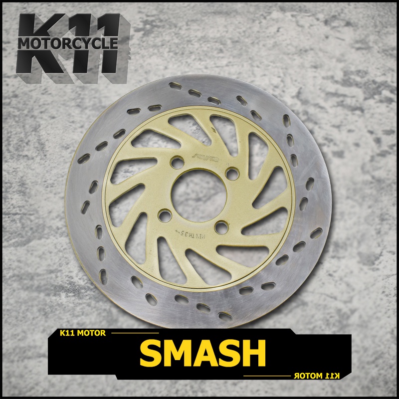 จานดิสเบรค smash step125 best จานดิส จานดิสหน้า SMASH จานดิสเบรค สเเมช เต็ป125 จานดิสเดิม เเบบหนา 3.5มม 4รู 220มม