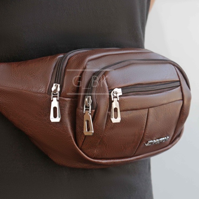 Uyoungit กระเป๋าคาดอกpu3สี B-9