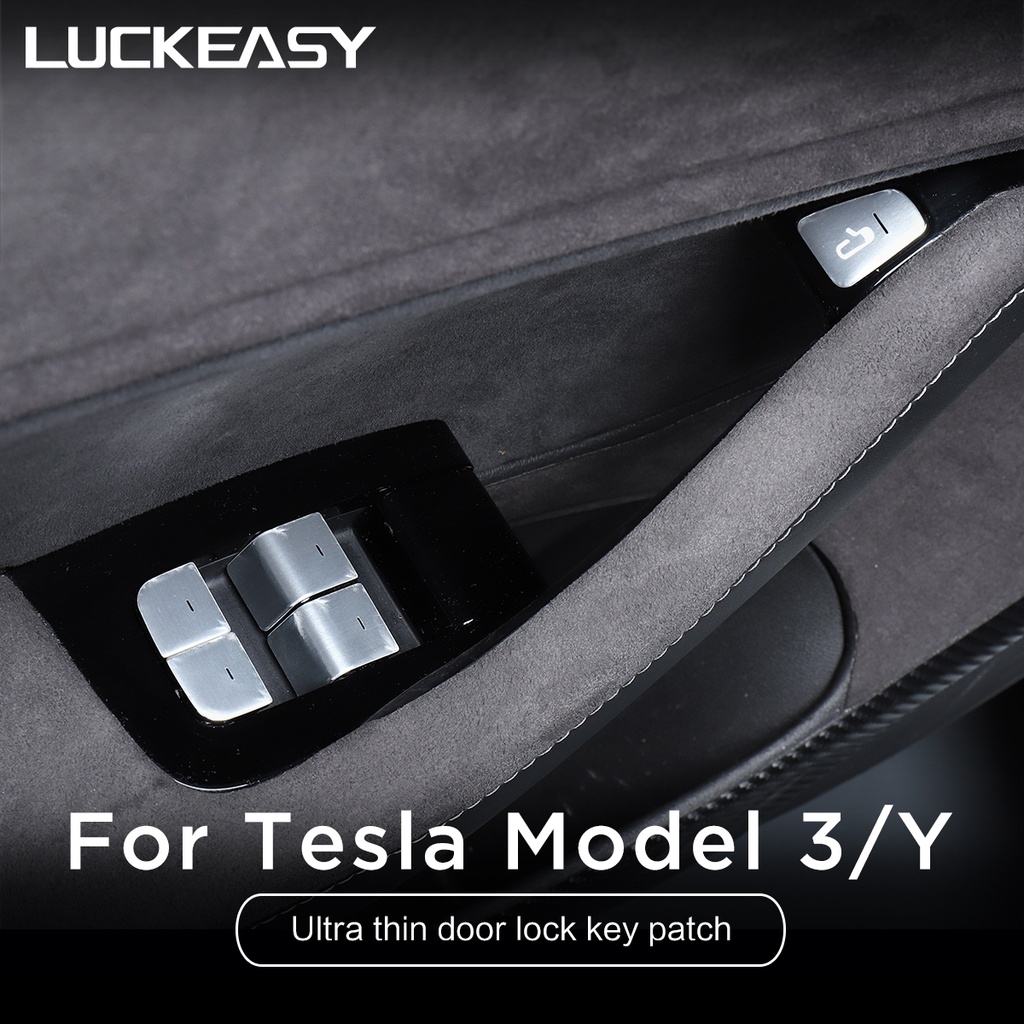 For Tesla Model 3 Model Y 2017-2022 Car Window Switch Button Decoration ...