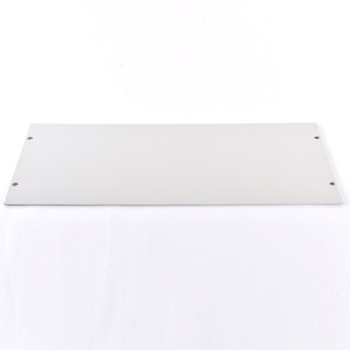 แผ่นปิดหน้าตู้ BLANK PANEL 4U+น๊อต สีครีม