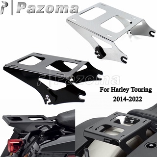 PA สำหรับ Harley Touring กระเป๋าเดินทาง Rack ติดตั้ง Tour Pack สำหรับ Harley Road King Street Glide Road Glide FLTRX FLH