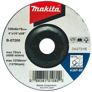 ใบเจียร 4 นิ้ว MAKITA B-07272 , B-07266 , A-85123 ใบตัดเหล็ก ใบเจียรหนา ใบเจียรเหล็ก ใบเจียร์ ใบตัดลูกหมู