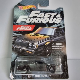 รถเหล็ก Hotwheels BUICK GRAND NATIONAL FAST&amp;FURIOUS (ib0016)