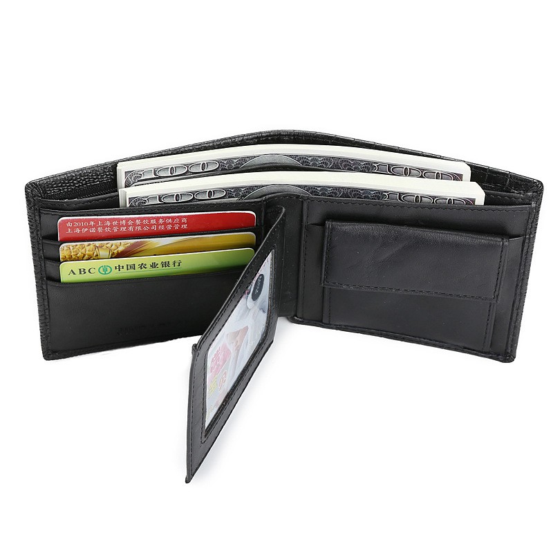 กระเป๋าสตางค์ 🆗ลายหนังจรเข้ ส่วนโหนกหลัง🔻CROCODILE WALLET🔻ส่งไวจากไทย ✅