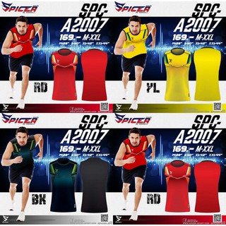 SALE เสื้อกีฬาแขนกุด Spicer สไปเซอร์ SPC-A2007 S-XL