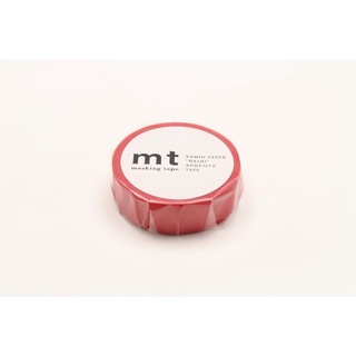 mt masking tape red (MT01P181) / เทปตกแต่งวาชิ สี red แบรนด์ mt masking tape ประเทศญี่ปุ่น