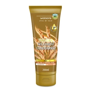 Watsons วัตสัน ทรีทเมนท์ คอนดิชันเนอร์ เบียร์ ฟอร์ ฟายน์ ออร์ ทินนิ่ง แฮร์ 200มล.