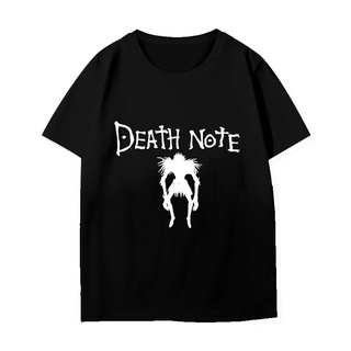 Death Note Unisex Men’s t-shirt unisex รูปแบบใหม่ ยอดฮิต เสื้อแขนสั้น เสื้อหญิงและชาย&lt;2022&gt;