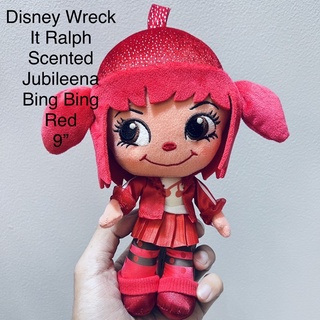 #ตุ๊กตา #จูบิลีน่า #บิงบิง #Disney #Wreck #It #Ralph #Scented #Jubileena #Bing #Bing #Red #ขนาด9” #ป้ายชัด #งานสวยมากๆ