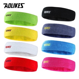 AOLIKES 1PCS Sport Sweatband Headband Stretch Breathable Head Hair Band Gym Yoga Running Exercise Sweatband Headband