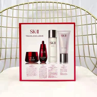 SK-II / skii / sk2 Travel Skin Care Set ตัวอย่าง Fairy Water Cleanser Cream 4 ชิ้น