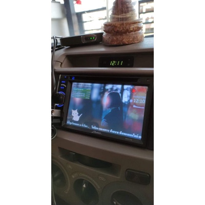 สาย AUX AV ต่อกล่อง Q1 สะท้อนหน้าจอรถยนต์ Pioneer Kenwood JVC รุ่น aux รองรับ av in