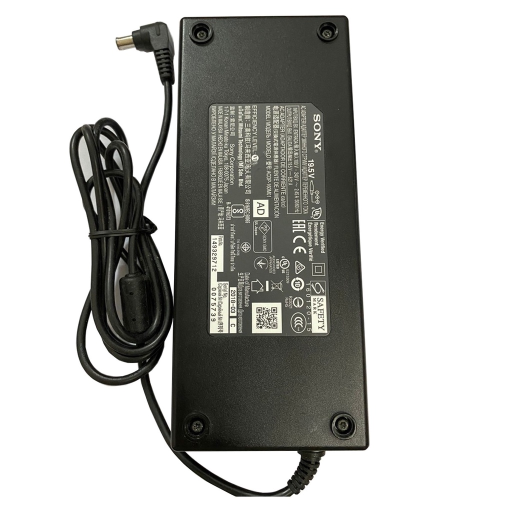 ใหม่ LCD TV power Supply สําหรับ SONY 19.5V 8.21A 6.0*4.4 มม.อะแดปเตอร์ ACDP-160M01 160D01