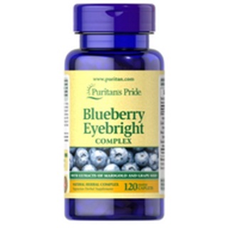 Puritan Blueberry Eyebright Complex 120 Caplets